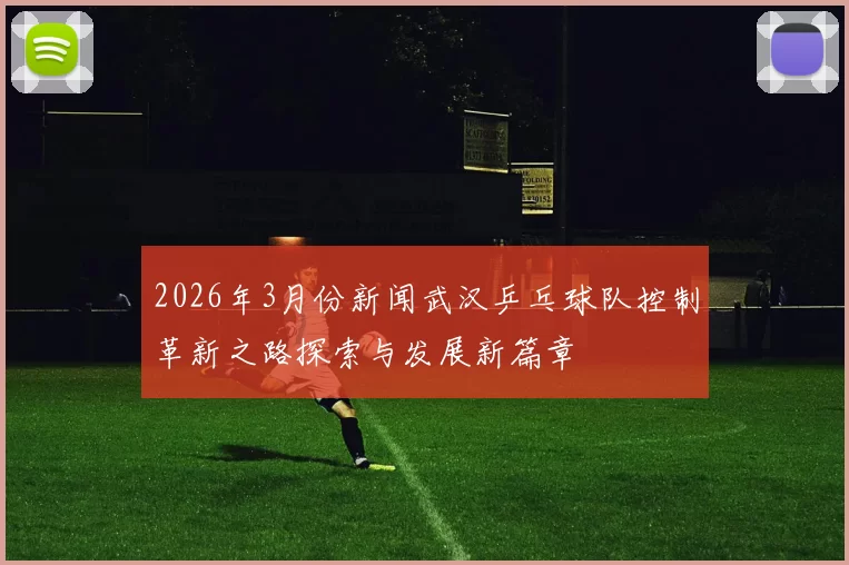 2026年3月份新闻武汉乒乓球队控制革新之路探索与发展新篇章